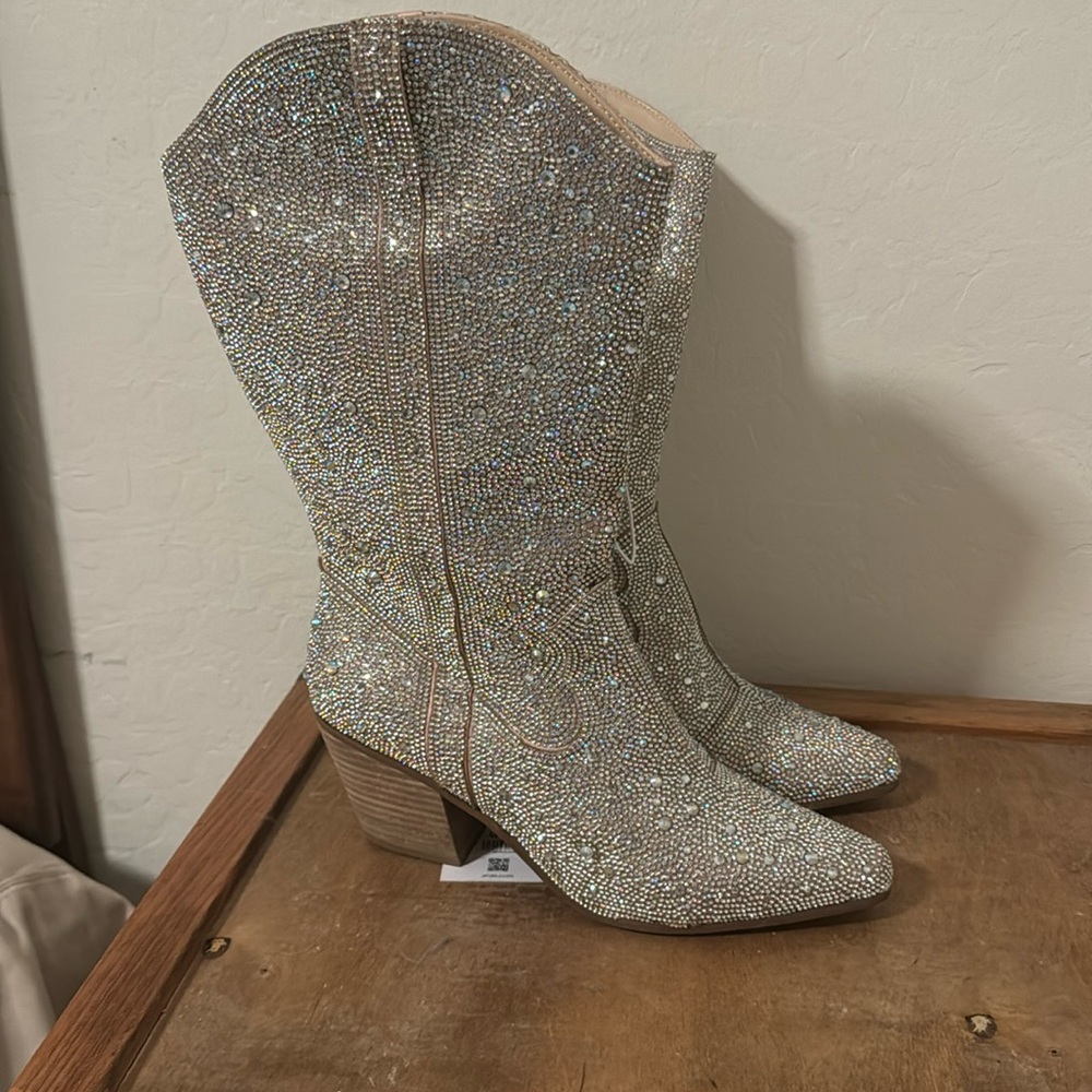 Arula Sparkle Cowgirl Boots